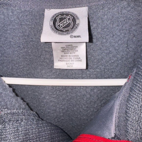 Washington capitals 1/4 zip jacket - Picture 2 of 3